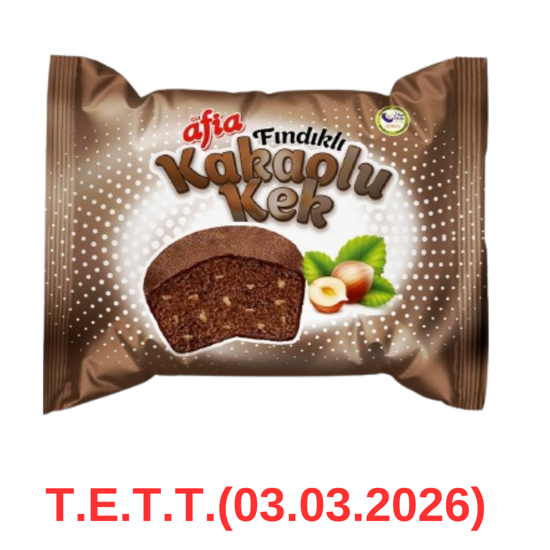Afia Fındıklı Kakaolu Kek 40 Gr