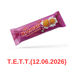 Afia Çilek Kremalı Sandviç Bisküvi 60 Gr