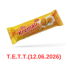 Afia Muz Kremalı Sandviç Bisküvi 60 Gr