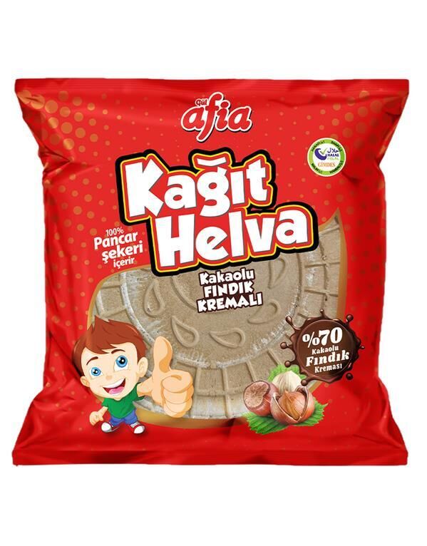 Afia Kakaolu Kağıt Helva 45 Gr