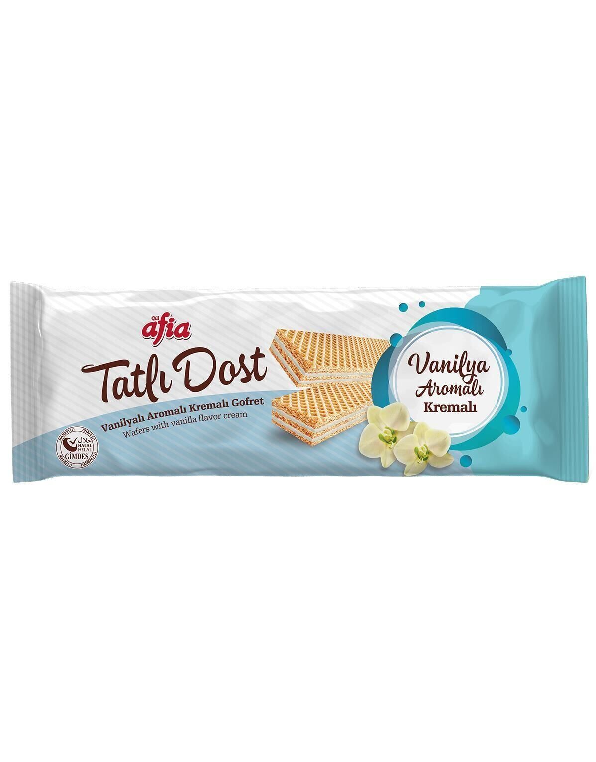 Afia Tatlı Dost Vanilya Kremalı Gofret 140 Gr