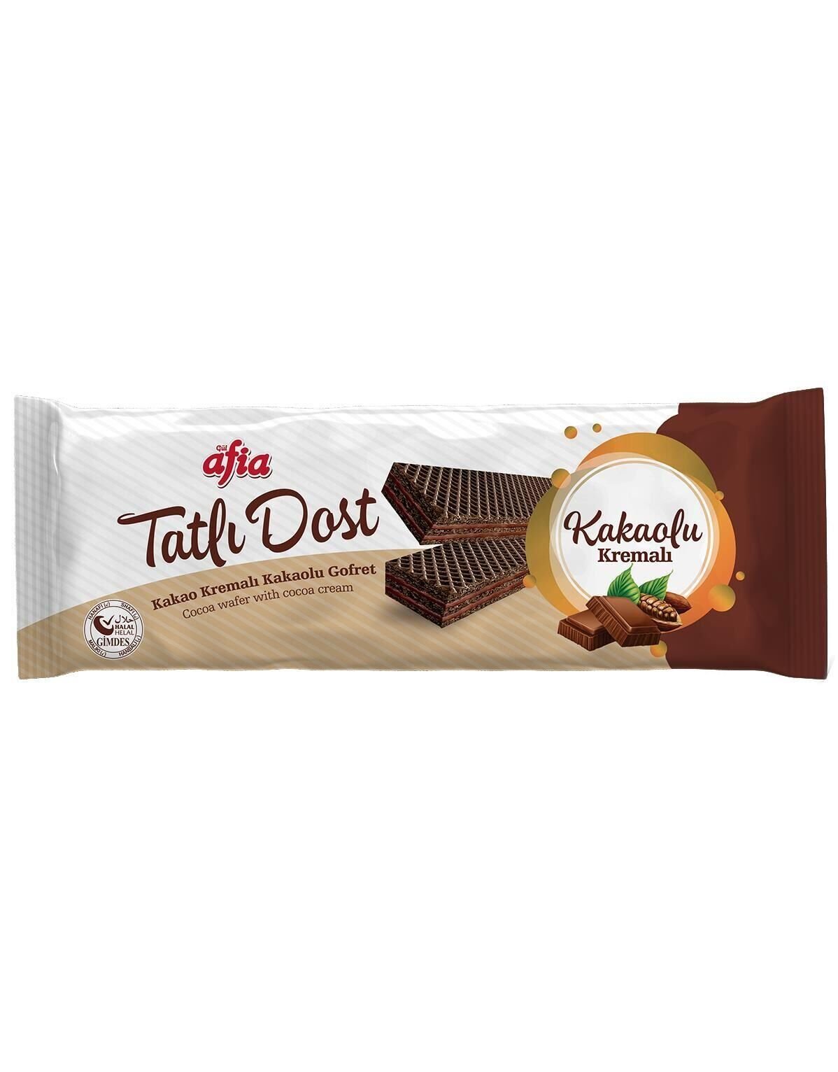 Afia Tatlı Dost Kakao Kremalı Gofret 140 Gr