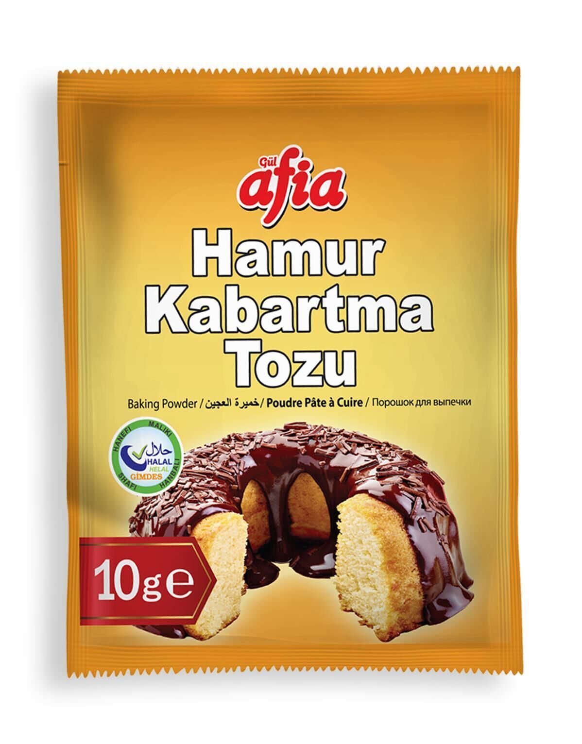 Afia Hamur Kabartma Tozu Poşet 10lu