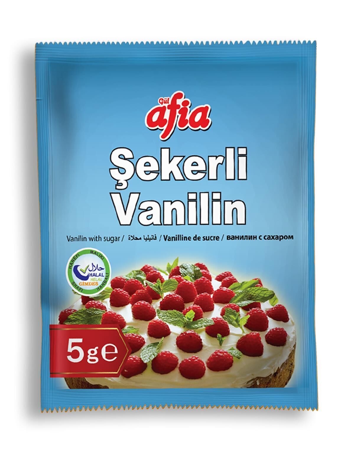 Afia Şekerli Vanilin Poşet 10lu