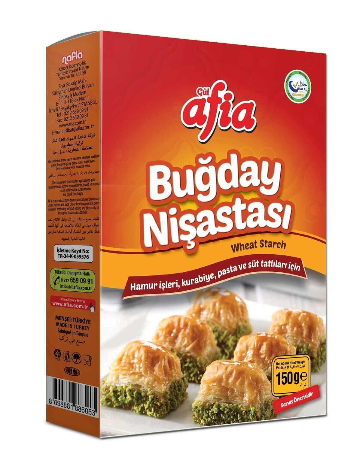 Afia Buğday Nişastası 150 Gr