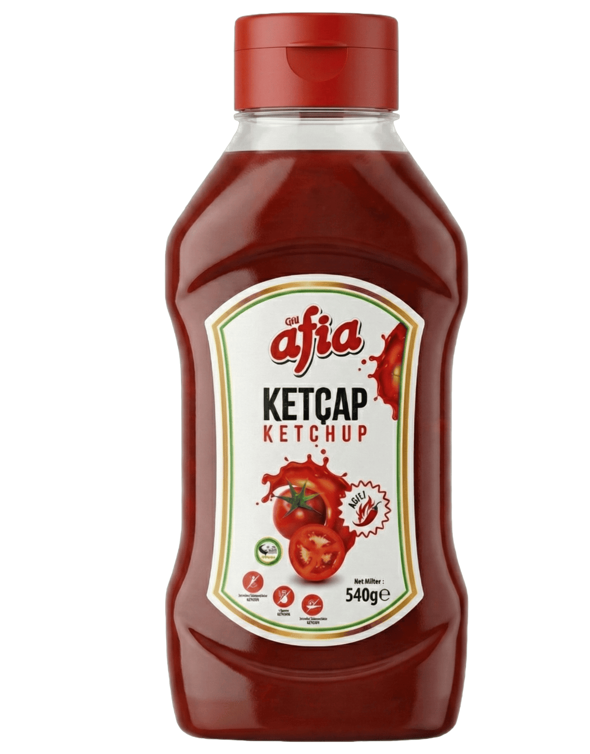 Afia Acılı Ketçap 600 Gr