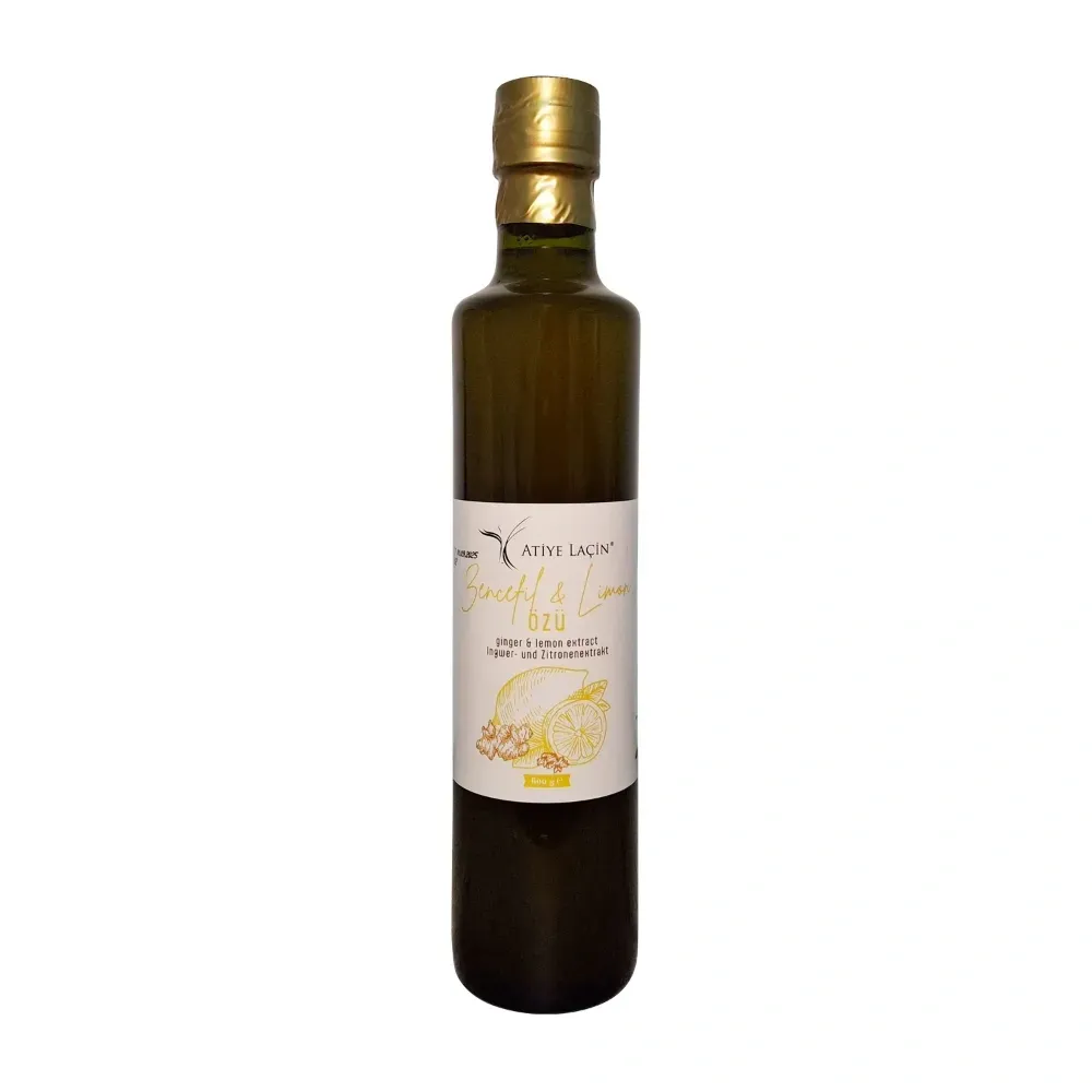 Atiye Laçin Zencefilli Limon Özü 600gr