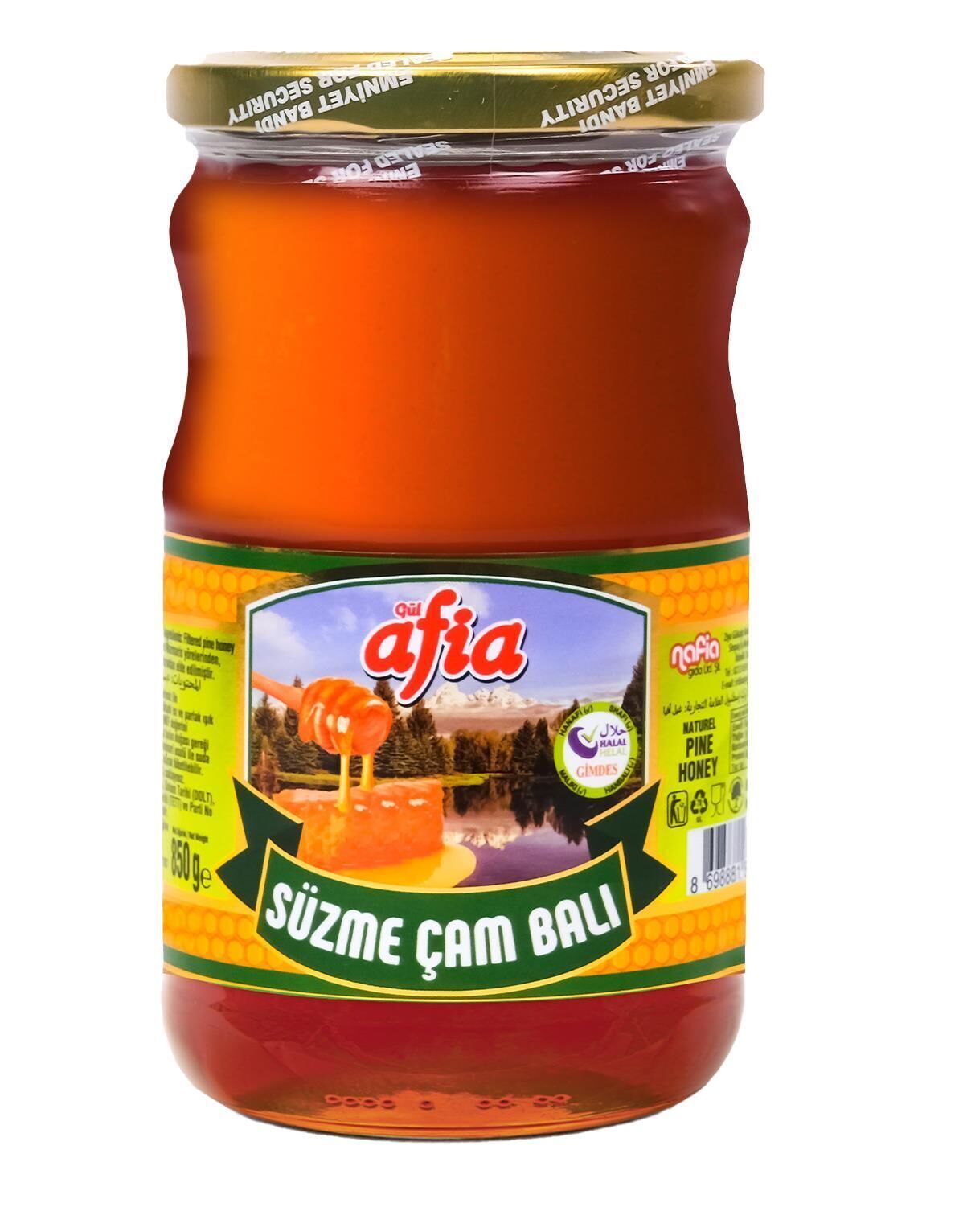 Afia Süzme Çam Balı 850 Gr