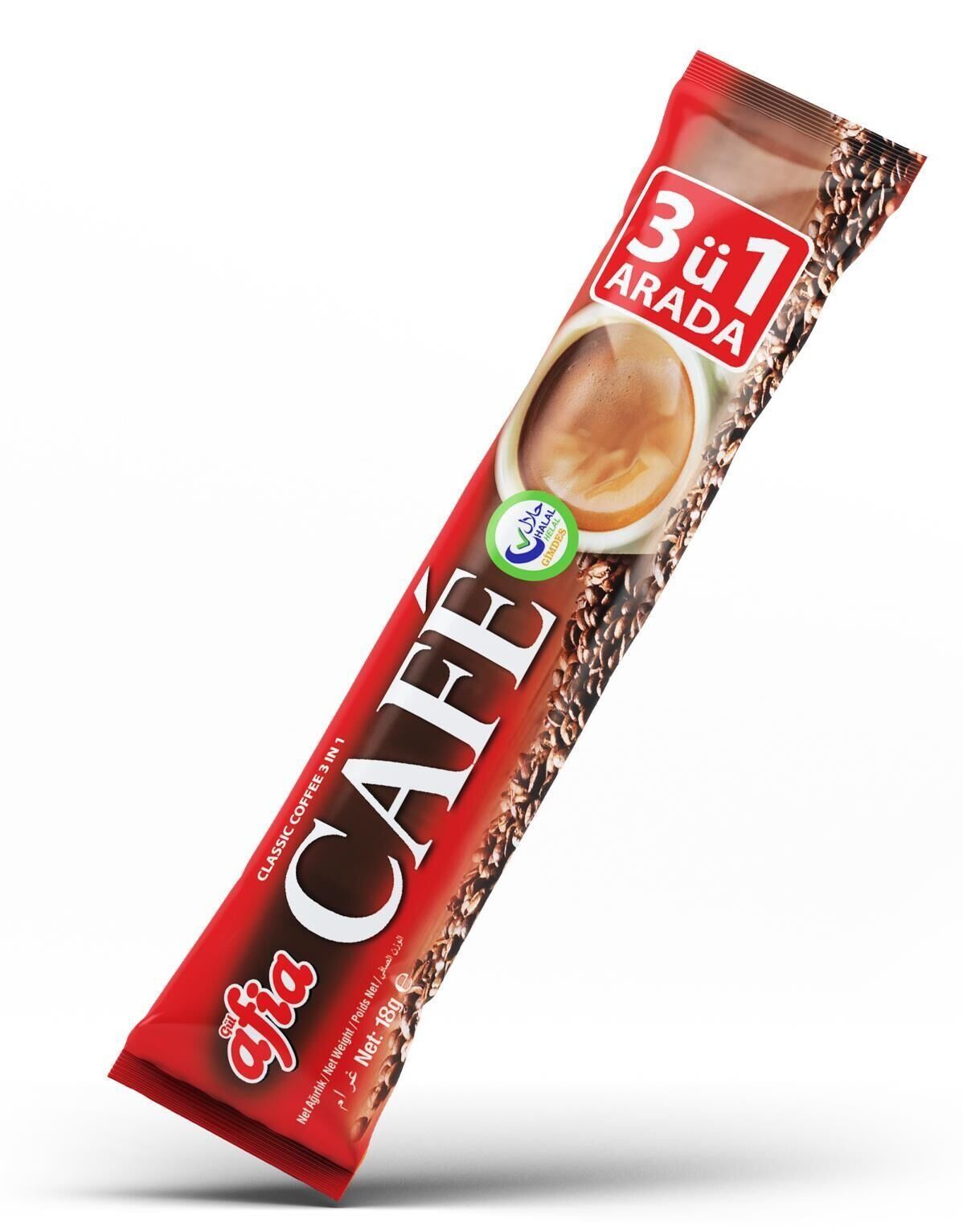 Afia 3ü 1 Arada Kahve Klasik 18 Gr