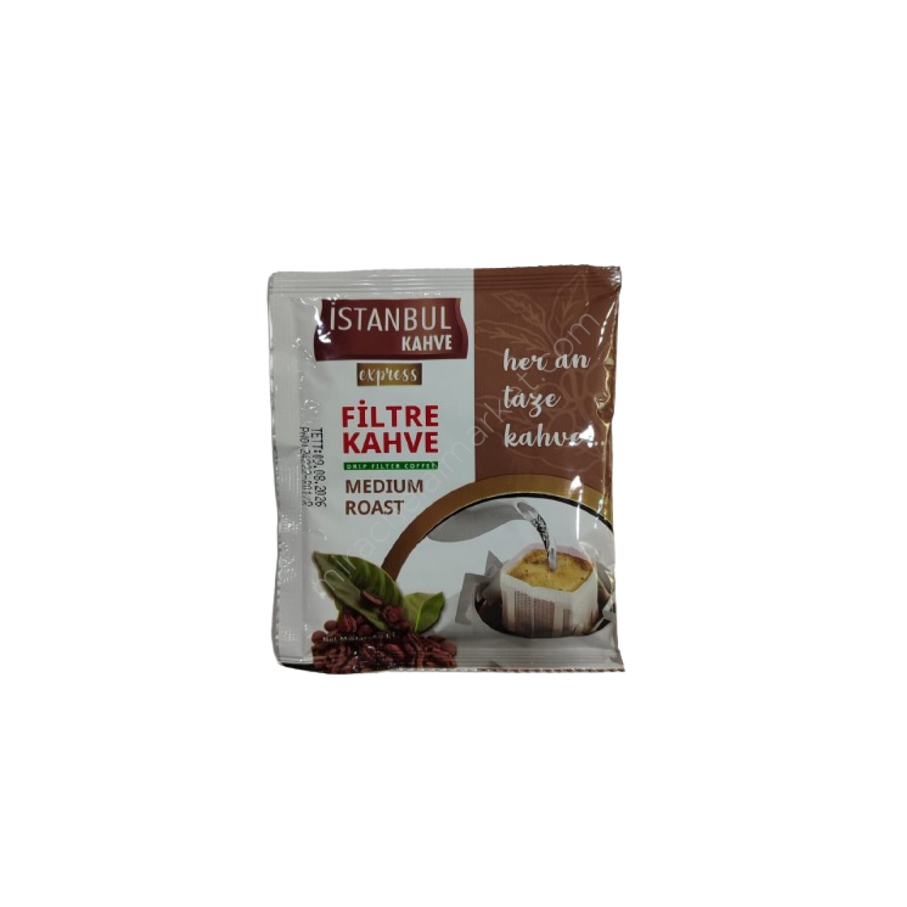 İstanbul Kahve Medium Roast Filtre Kahve 8gr