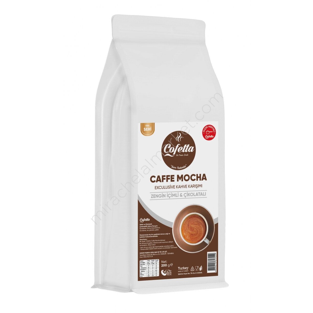 Cofetta Mocha Kahve 200gr