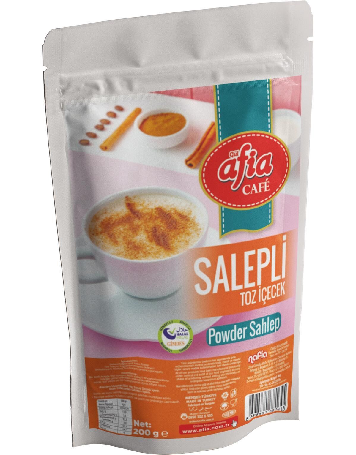 Afia Salepli Toz İçecek 200 Gr