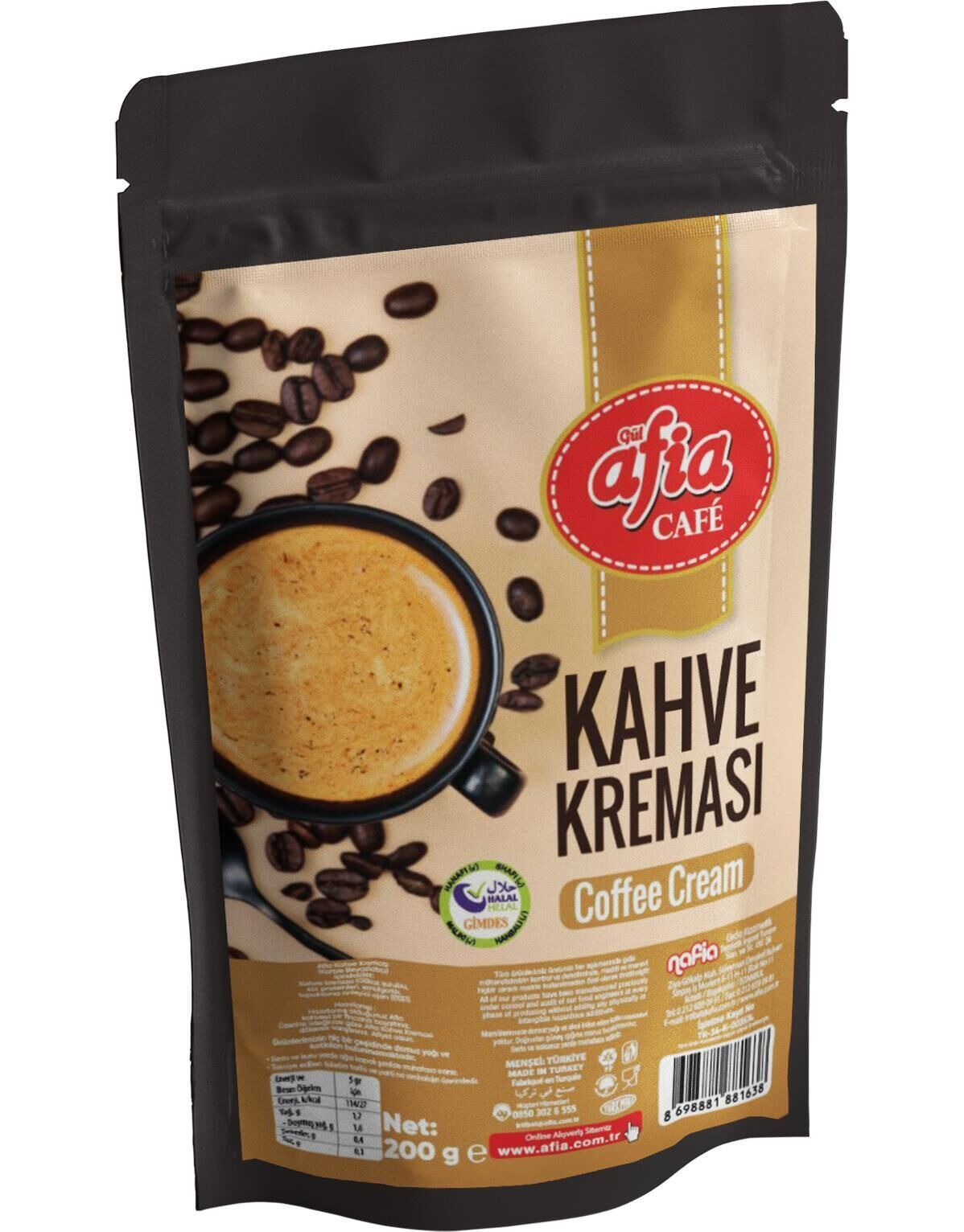 Afia Kahve Kreması 200 Gr