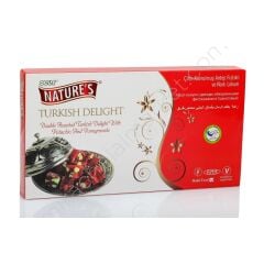 Öğüt Çifte Kavrulmuş Antep Fıstıklı ve Narlı Lokum 450gr