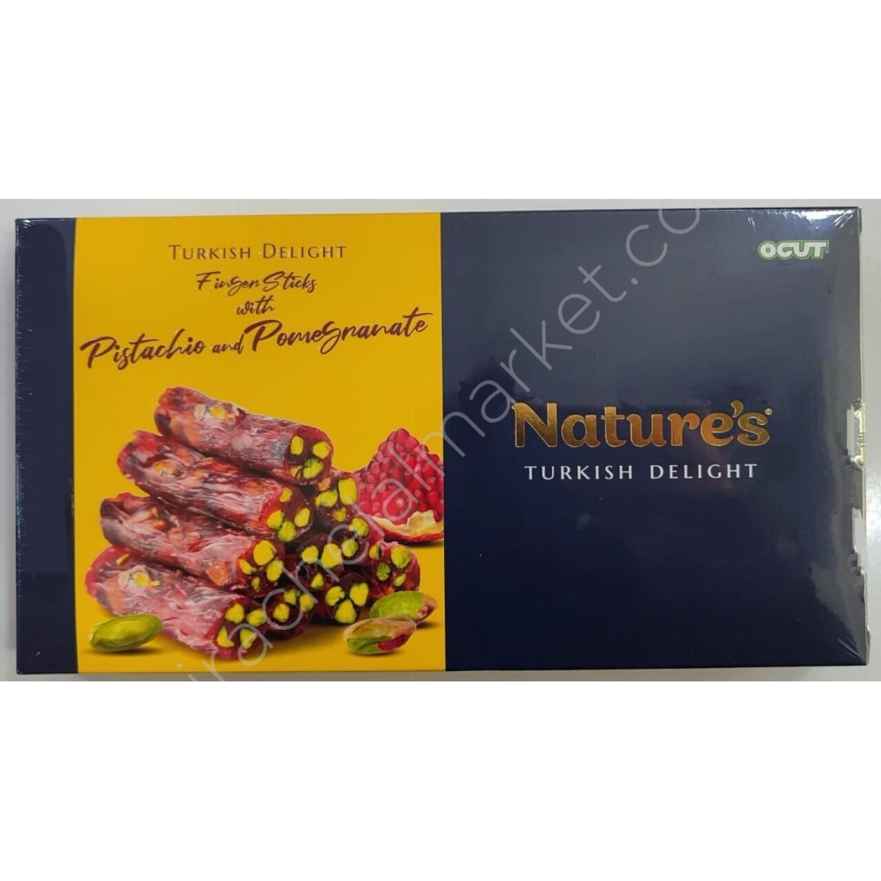 Öğüt Antep Fıstıklı Narlı Fitil Lokum 450gr
