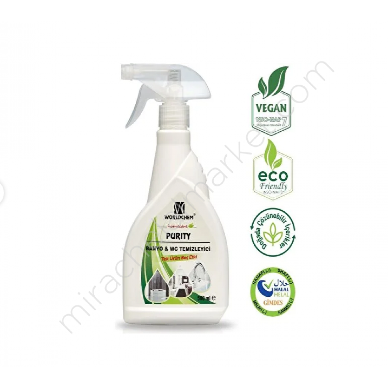 Worldchem Purity Banyo ve WC Temizleyici 500ml