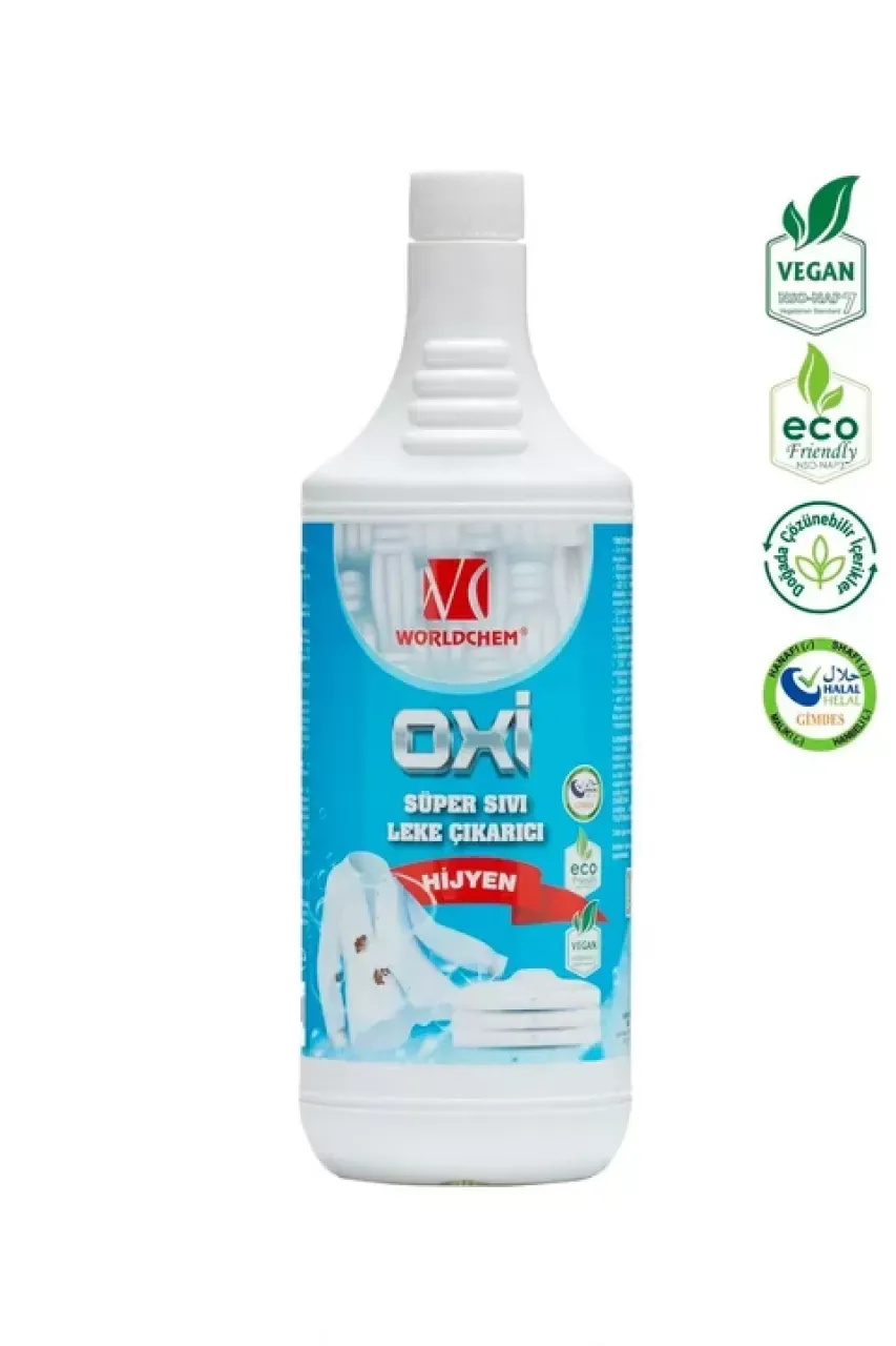 Worldchem OXİ Süper Sıvı Leke Çıkarıcı 1000ml