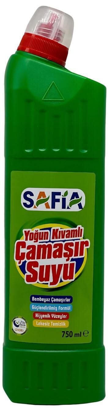 Safia Yoğun Kıvamlı Çamaşır Suyu 750 Ml