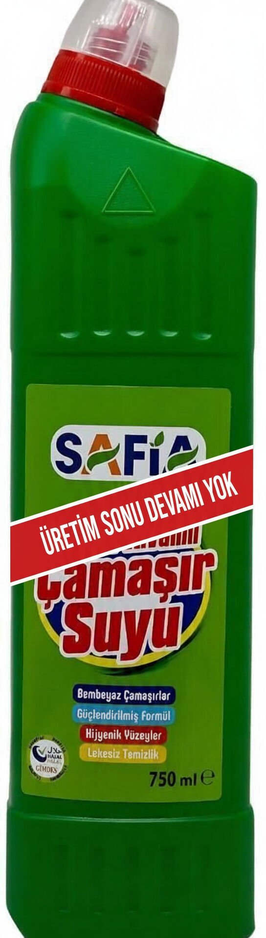 Safia Yoğun Kıvamlı Çamaşır Suyu 750 Ml