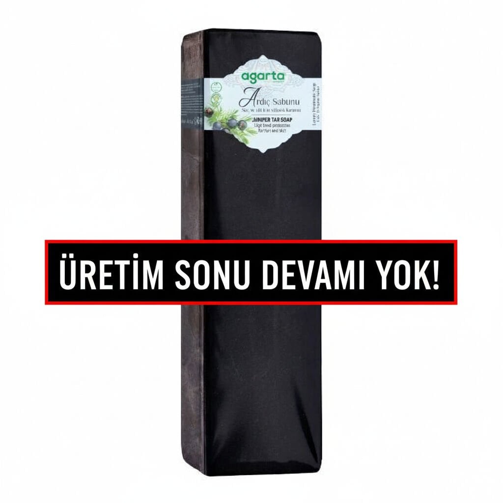 Agarta Doğal El Yapımı Ardıç Katranı Sabunu 1400 gr