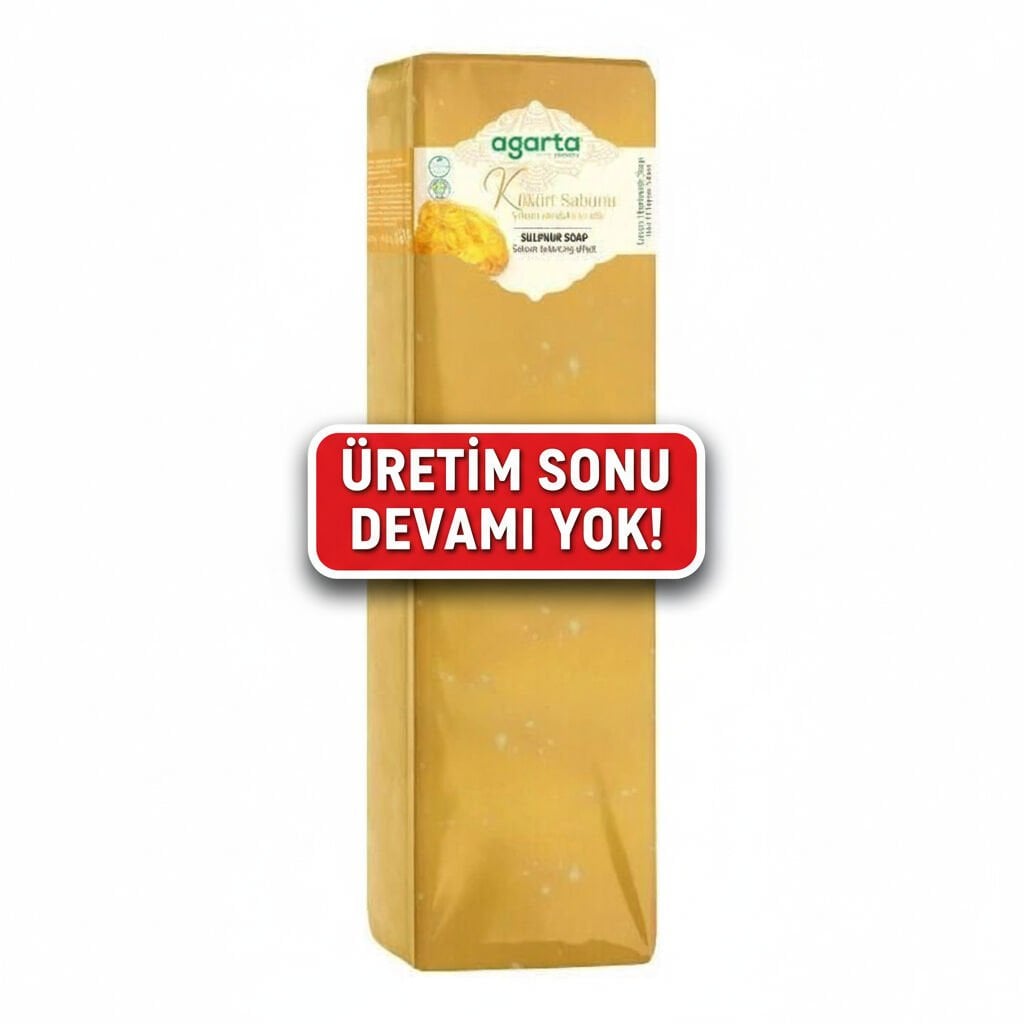 Agarta Doğal El Yapımı Kükürt Sabunu 1400 gr