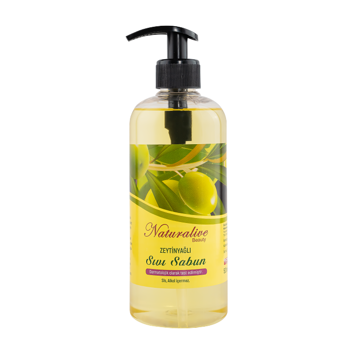 Naturalive Zeytinyağlı Sıvı El Sabunu 500ml