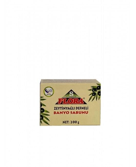 Saber Flora Zeytinyağlı Defneli Banyo Sabunu 200gr