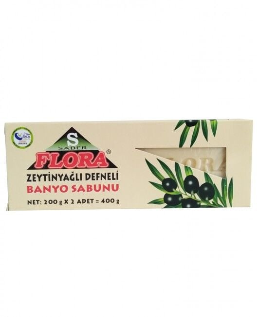 Saber Flora Zeytinyağlı Defneli Banyo Sabunu 400gr