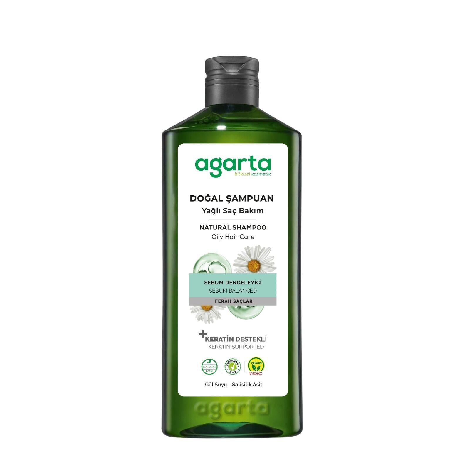 Agarta Yağlı Saç Bakım Şampuanı 400ml