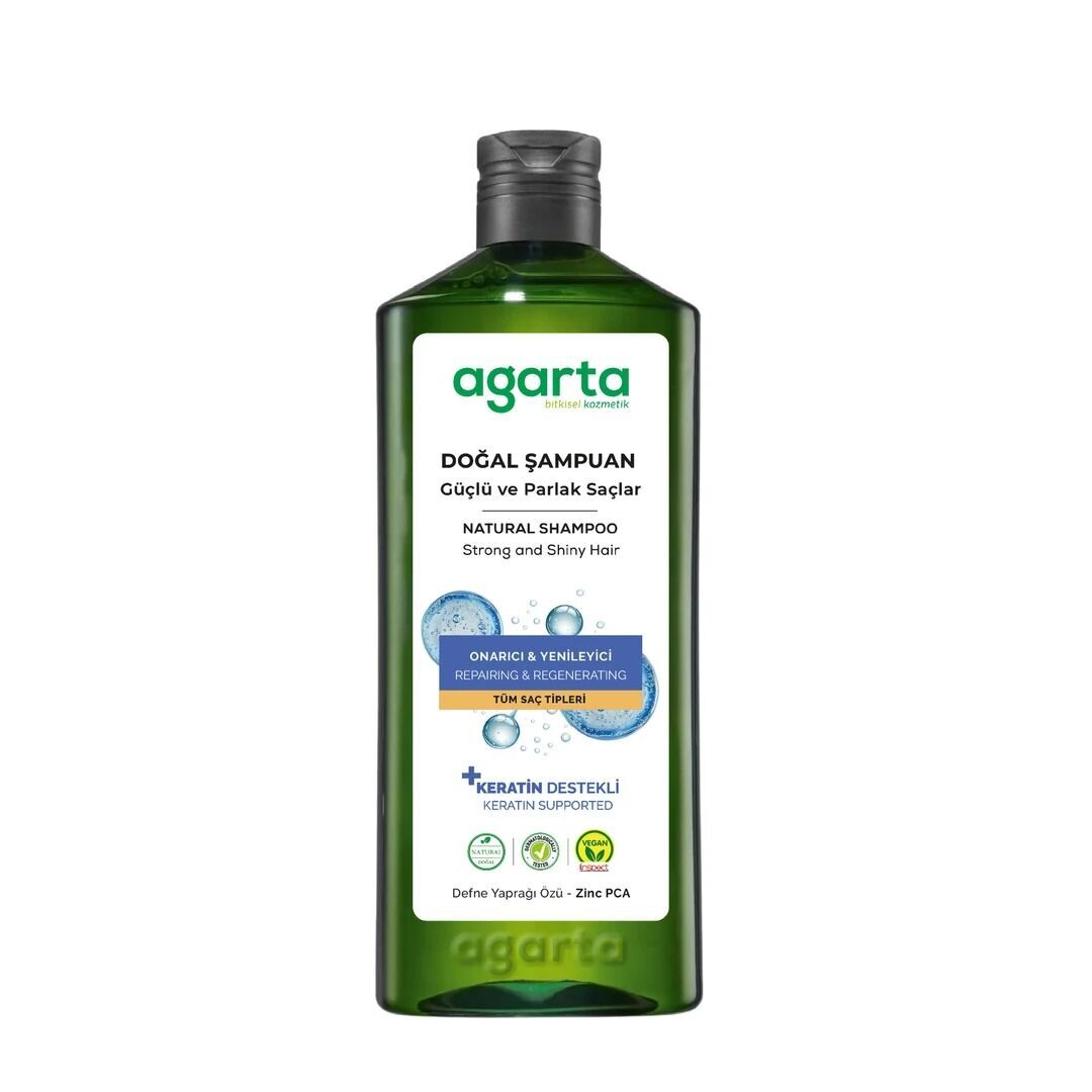 Agarta Güçlü Ve Parlak Saç Şampuanı 400ml