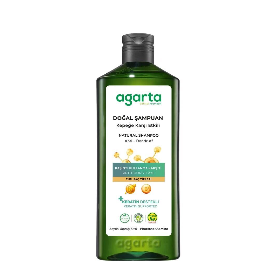Agarta Doğal Kepek Karşıtı Saç Bakım Şampuanı 400ml
