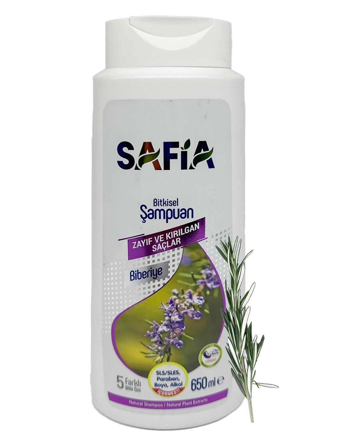 Safia Zayıf Ve Kırılgan Saçlar Şampuan 650ml