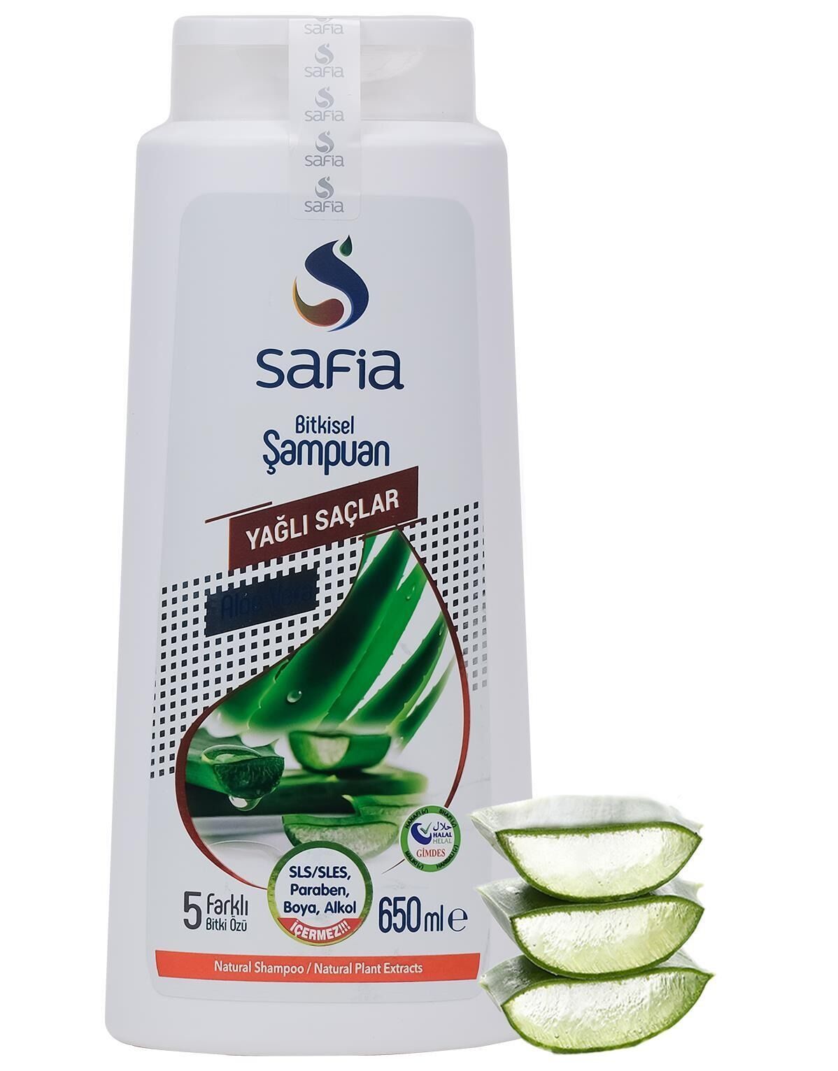 Safia Yağlı Saçlar Şampuan 650ml