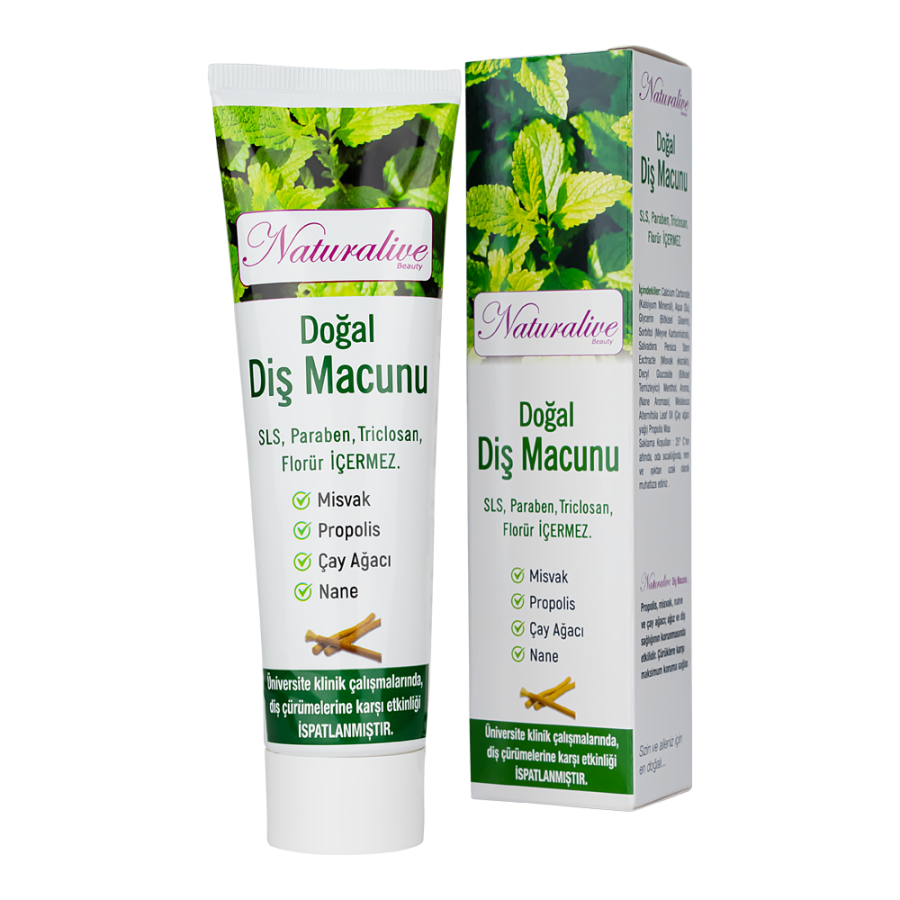 Naturalive Doğal Diş Macunu 100ml