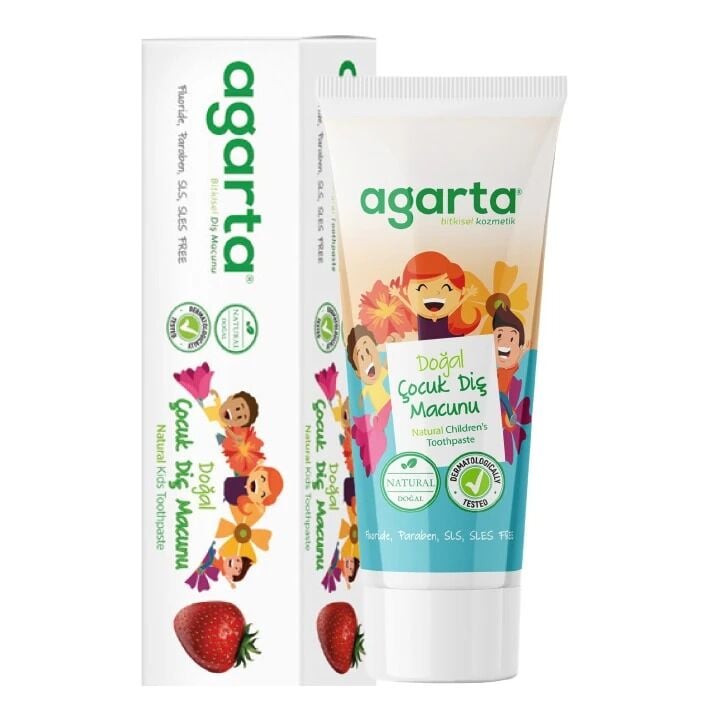 Agarta Doğal Çocuk Diş Macunu 75ml