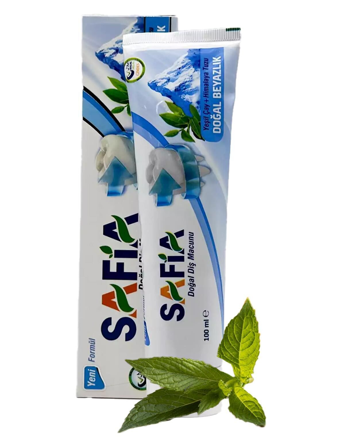 Safia Diş Macunu Yeşil Çay ve Himalaya Tuzu 100 ml