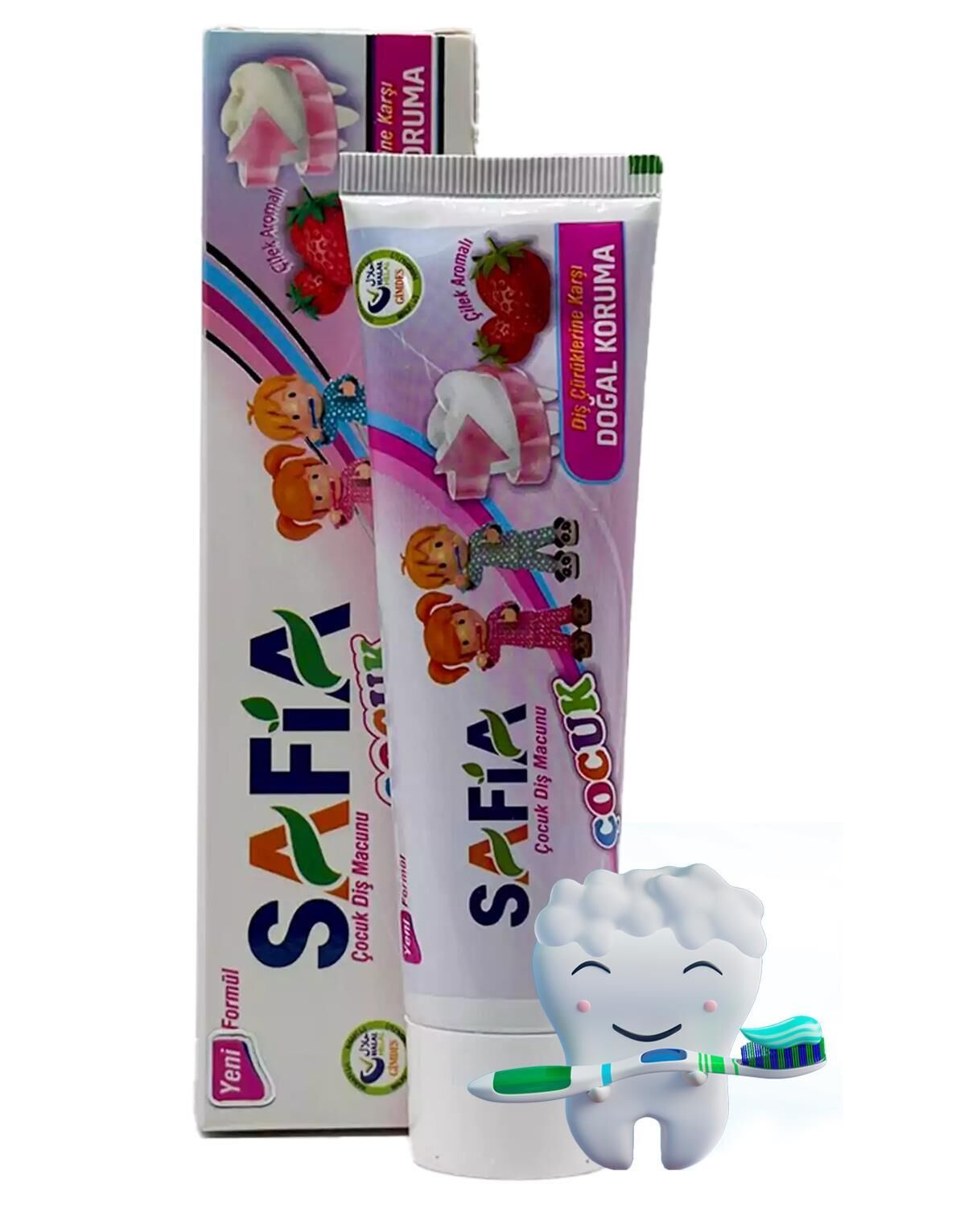 Safia Çocuk Diş Macunu 60 ml