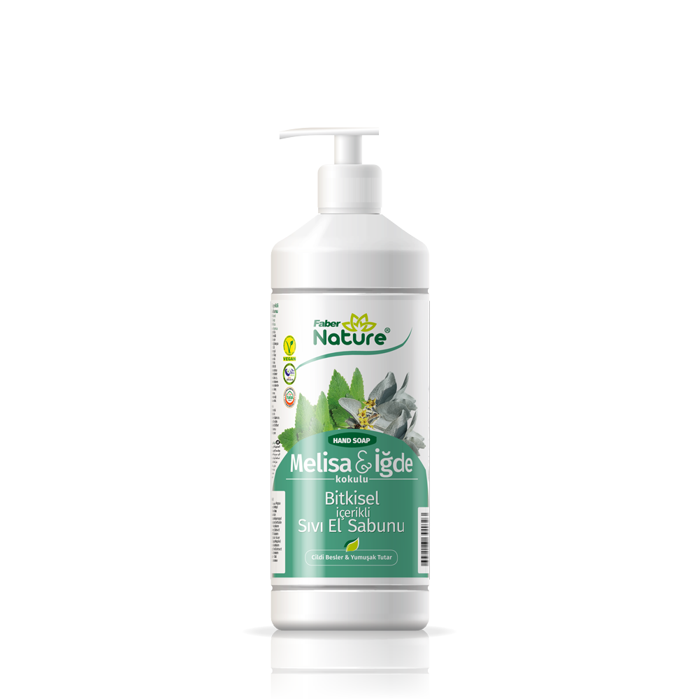 Faber Naturex Melisa ve İğde Kokulu Bitkisel İçerikli Sıvı El Sabunu 1lt