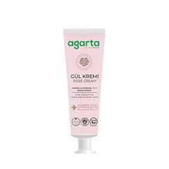 Agarta Doğal Yüz Ve El Nemlendirici Gül Aromalı Cilt Bakım Kremi 75 ml