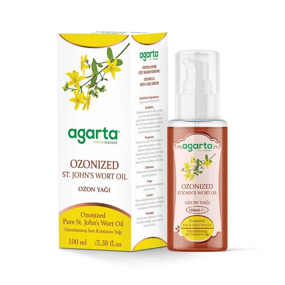 Agarta Doğal Ozonlanmış Sarı Kantaron Yağı 100 ml