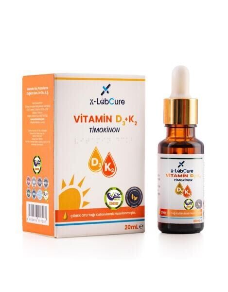 X-LabCure Vitamin D3K2 Vitamini 20ml