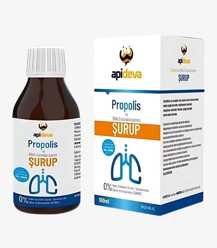 Apideva Propolisli Bitkisel Şurup 100ml