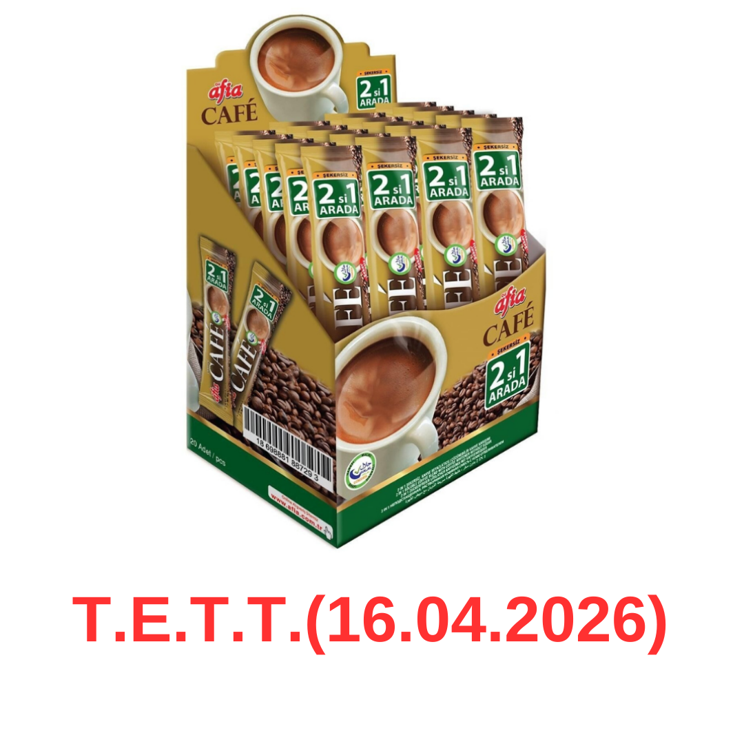 Afia 2si 1 Arada Kahve (20li kutu)