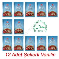 Afia Şekerli Vanilin (5gr*10lu 12 Paket)
