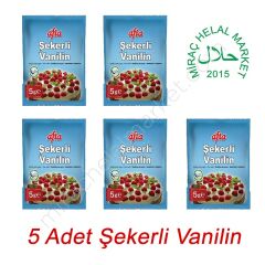 Afia Şekerli Vanilin (5gr*10lu 5 Paket)