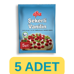 Afia Şekerli Vanilin (5gr*10lu 5 Paket)
