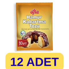 Afia Hamur Kabartma Tozu (10gr*10lu 12 Paket)