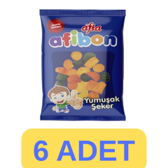 Afia Afibon Yumuşak Şeker (80gr*6 Adet)