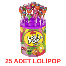 Afia Lolipop Çubuk Şeker (10gr*25 Adet)