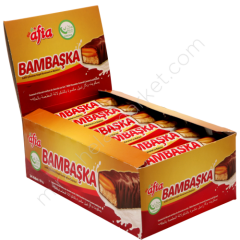 Afia Bambaşka Karamelli Bisküvi (40gr*24lü Kutu)